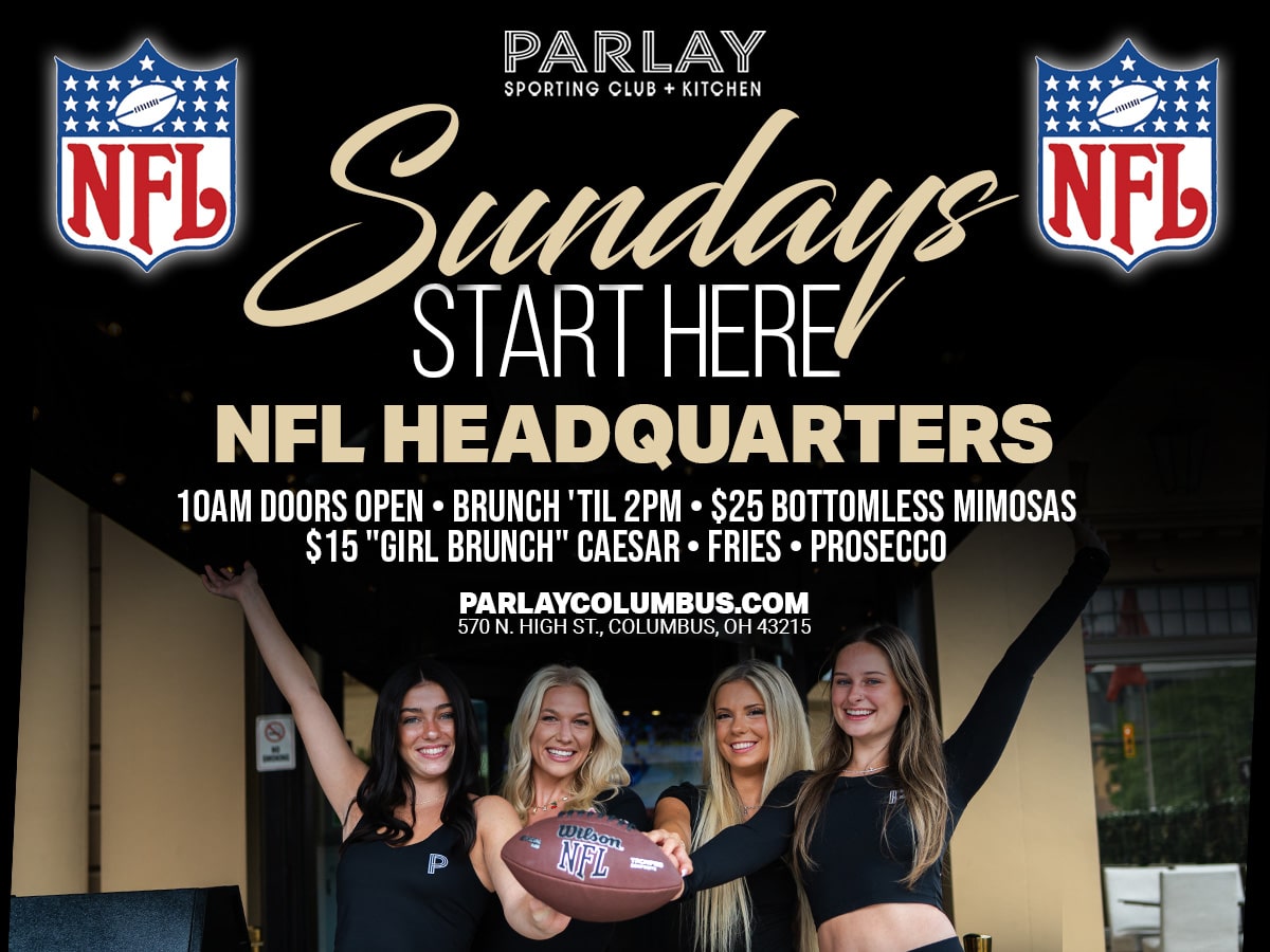 Your NFL Headquarters. Doors open at 10AM, Brunch until 2PM. $25 Bottomless Mimosas and $15 Girl Brunch
