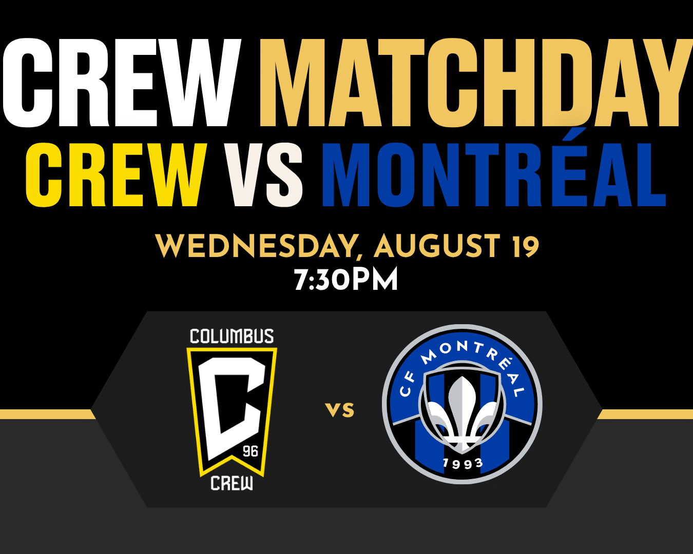 Crew Match Day
